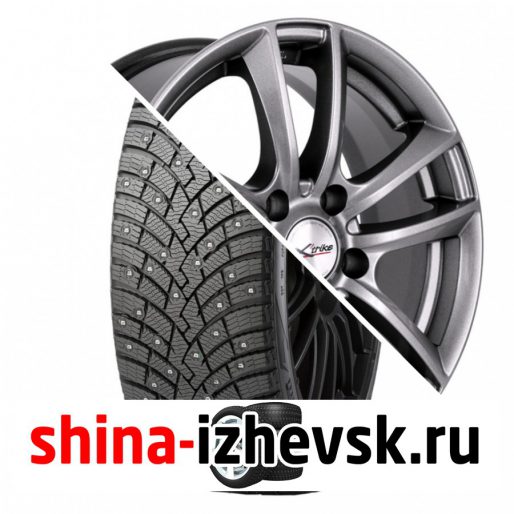 Колесо в сборе Pirelli Winter Ice Zero 2 215/65 R16 T 102 + X-trike X116 6.5xR16 5×114.3 ET45 DIA67.1 Темно-серебристый в Ижевске
